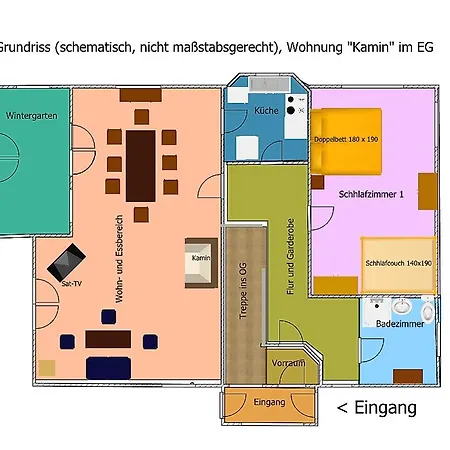 펜션 Holzhaus Am Zernsdorf