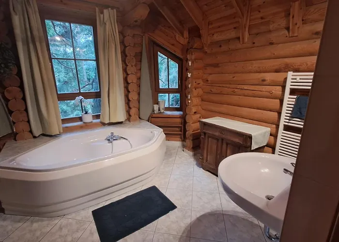 Holzhaus Am 別荘 Zernsdorf