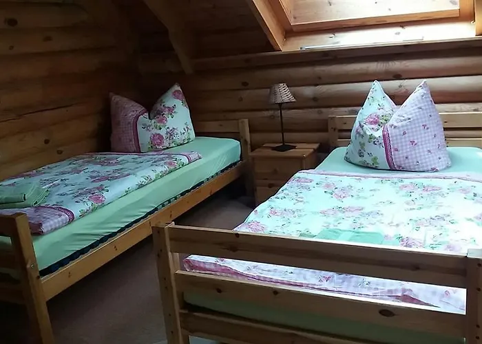 Holzhaus Am See Tatil Evi Zernsdorf